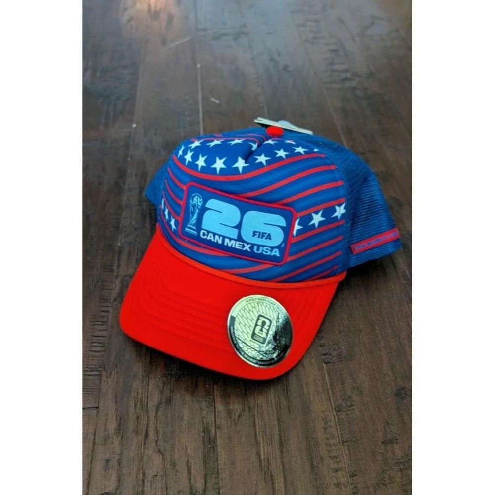 Official FIFA Baseball Cap Mesh Trucker Hat USA